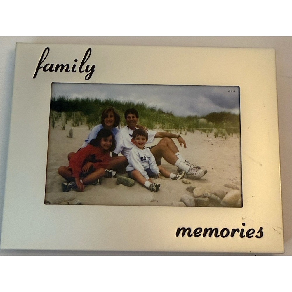 Fetco Picture Frame Family Memories 4x6 Photo Frame Easel Back Horizontal NEW